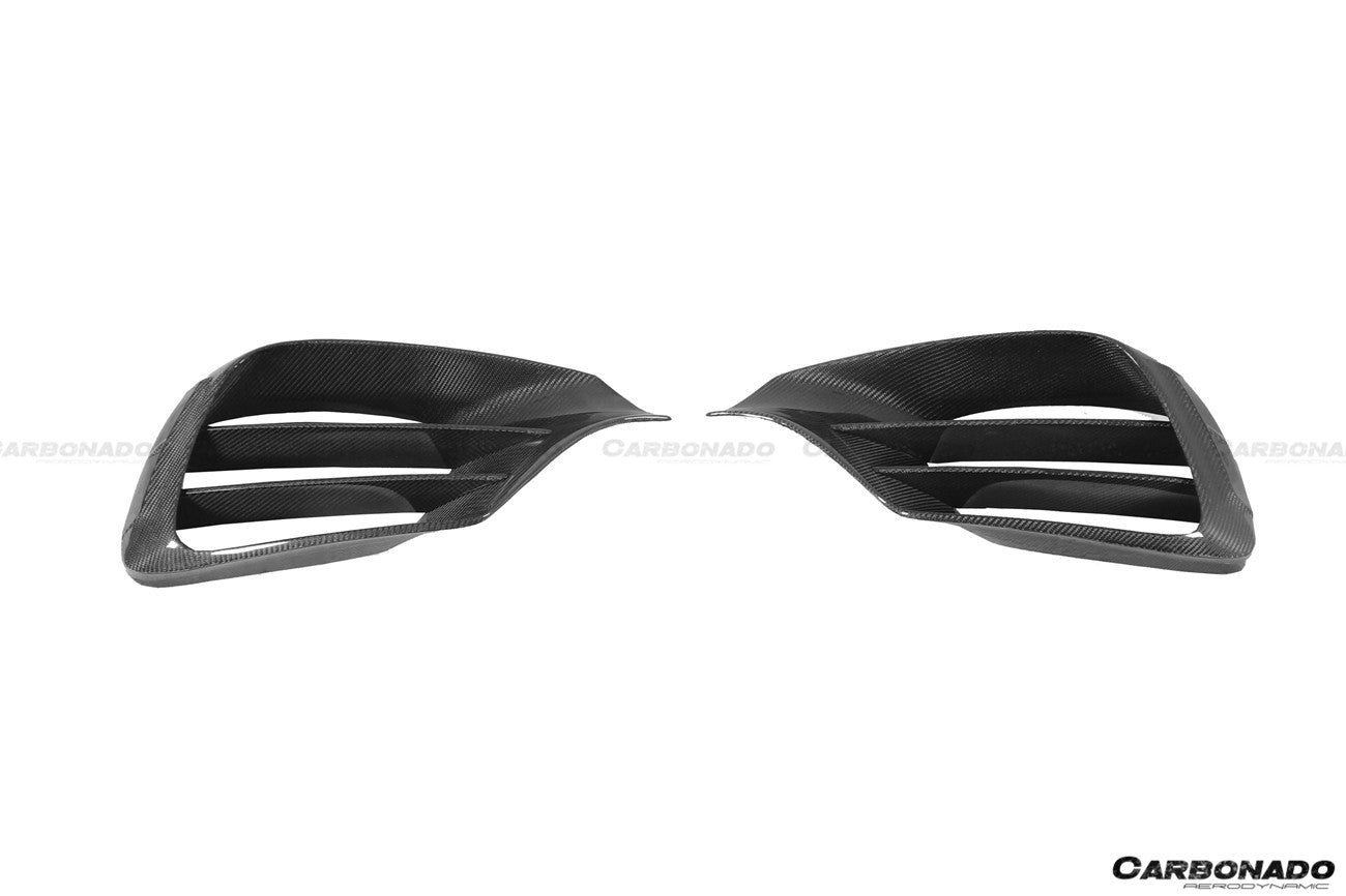 2017 - 2020 Mercedes Benz S63 W222 Sedan MSY Style Front Bumper Vents